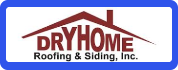 DryHome Roofing & Siding Logo
