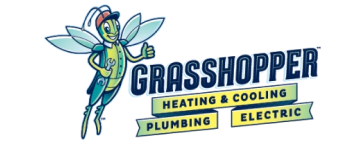 Grasshopper Heating, Cooling & Plumbing Logo