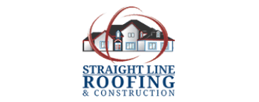 Straight Line Roofing & Construction Logo