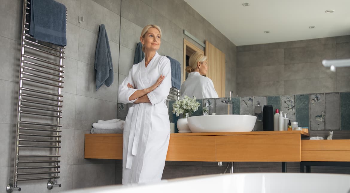 Remodeled bathroom