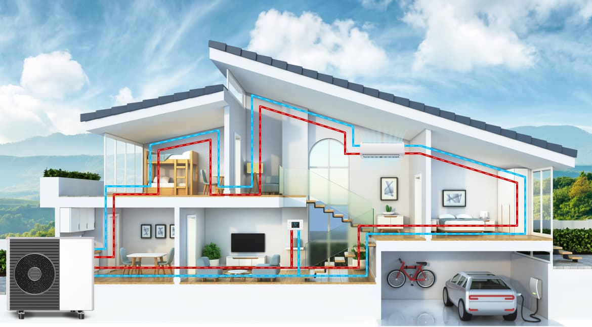 Professional heat-pumps Service